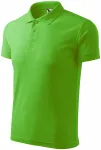 Muška široka polo majica, jabuka zelena