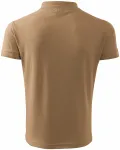 Muška široka polo majica, pjeskovita