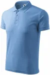 Muška široka polo majica, plavo nebo Muška široka polo majica, plavo nebo