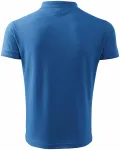 Muška široka polo majica, svijetlo plava