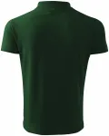 Muška široka polo majica, tamnozelene boje