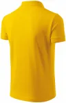 Muška široka polo majica, žuta boja