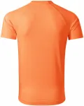 Muška sportska majica, neonska mandarina