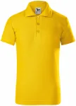 Polo majica za djecu, žuta boja