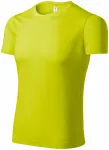 Sportska majica unisex, neonsko žuta