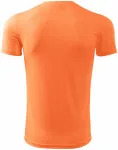 Sportska majica za djecu, neonska mandarina