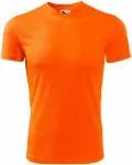 Sportska majica za djecu, neonska naranča