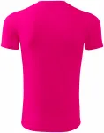 Sportska majica za djecu, neonsko ružičasta