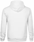 Udobna muška majica s kapuljačom, bijela