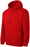 Udobna muška majica s kapuljačom, crvena