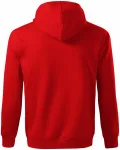 Udobna muška majica s kapuljačom, crvena