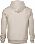 Udobna muška majica s kapuljačom, ledeno siva