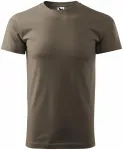 Uniseks majica veće težine, army