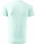 Uniseks majica veće težine, ledeno zelena