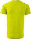 Uniseks majica veće težine, limeta zelena