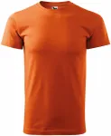 Uniseks majica veće težine, naranča
