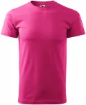 Uniseks majica veće težine, ružičasta