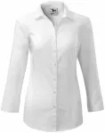 Ženska bluza s dugim rukavima, bijela