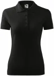 Ženska elegantna polo majica, crno