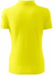 Ženska elegantna polo majica, limun žuto