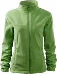Ženska jakna od flisa, grašak zeleni
