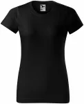 Ženska jednostavna majica, crno
