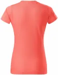 Ženska jednostavna majica, koraljni