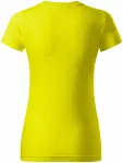 Ženska jednostavna majica, limun žuto