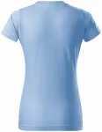 Ženska jednostavna majica, plavo nebo