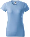 Ženska jednostavna majica, plavo nebo