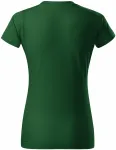 Ženska jednostavna majica, tamnozelene boje