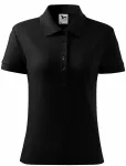 Ženska jednostavna polo majica, crno