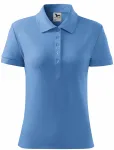 Ženska jednostavna polo majica, plavo nebo