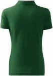 Ženska jednostavna polo majica, tamnozelene boje