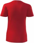 Ženska klasična majica, crvena