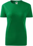 Ženska klasična majica, trava zelena