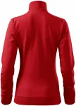 Ženska majica bez kapuljače, crvena