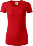 Ženska majica od organskog pamuka, crvena