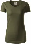 Ženska majica od organskog pamuka, military