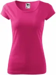 Ženska majica s vrlo kratkim rukavima, ružičasta