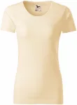 Ženska majica, teksturirani organski pamuk, badem