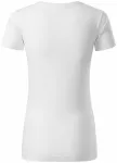 Ženska majica, teksturirani organski pamuk, bijela