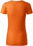 Ženska majica, teksturirani organski pamuk, naranča