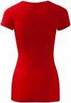 Ženska majica uskog kroja, crvena