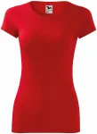 Ženska majica uskog kroja, crvena