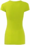 Ženska majica uskog kroja, limeta zelena