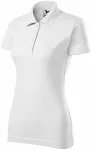 Ženska polo majica slim fit, bijela