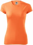 Ženska sportska majica, neonska mandarina