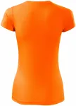 Ženska sportska majica, neonska naranča