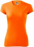 Ženska sportska majica, neonska naranča